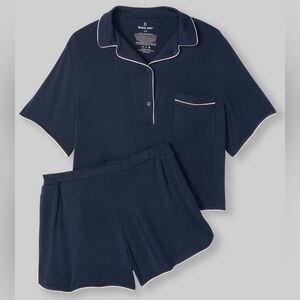 Tommy John Women's Downtime Pullover Pajama Top & Short Set Size Small NWT